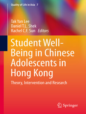 cover image of Student Well-Being in Chinese Adolescents in Hong Kong